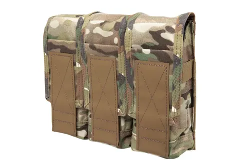 Potrójna zamykana ładownica na magazynki 7.62 mm Emerson Gear Multicam