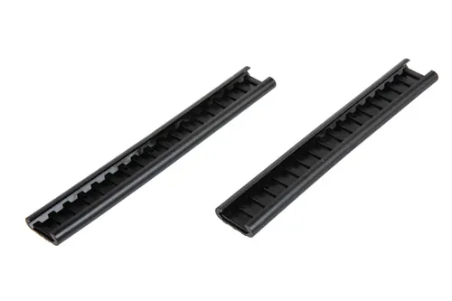 Zestaw osłon na szynę RIS FMA 18 cm TB1433 Czarny