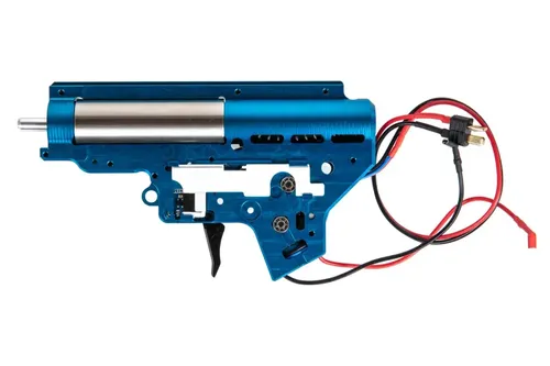 Kompletny Gearbox V2 Retro Arms z układem Leviathan V2 Optical Jefftron Blue Edition