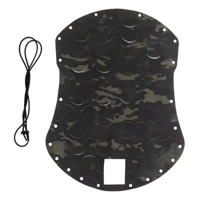 Uniwersalne maskowanie na hełm Laser Cut Cover - Multicam Black