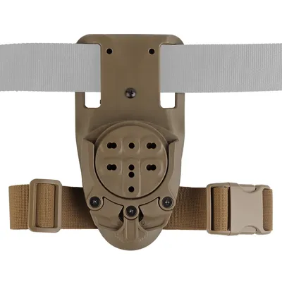 Uniwersalny adapter kabury taktycznej 360 stopni z mocowaniem na pas GB-ACC-22 - Tan