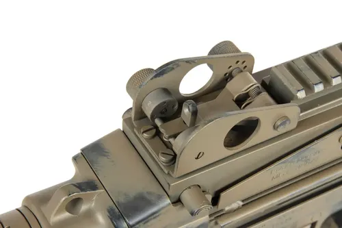 Karabin maszynowy ASG A&K MK 46 MOD 0 Battleworn Flat Dark Earth