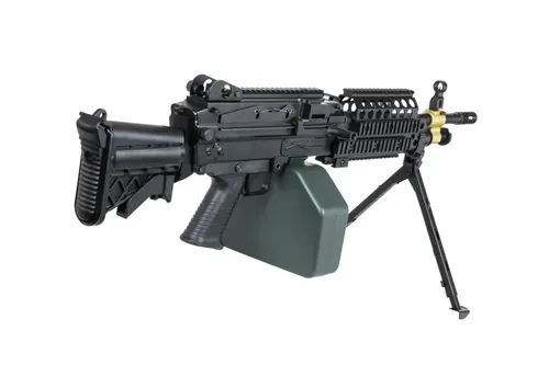 Karabin maszynowy ASG A&K Cybergun MK46 Czarny