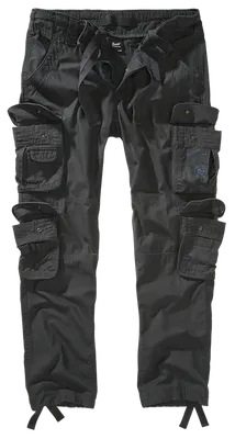 Spodnie Brandit Pure Slim Fit Szare