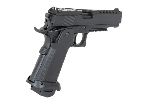 Pistolet ASG ICS Hi-Capa Challenger REVO.II Green Gas wersja polimerowa