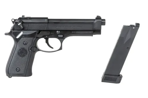 Pistolet ASG ICS BLE-BM9 Dual Power Czarny (z magazynkiem na CO2)