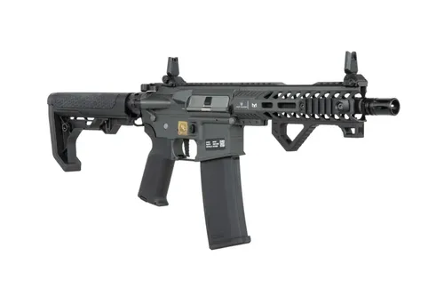 Replika RRA SA-P17 Prime HAL ETU Light Ops Stock z silnikiem bezszczotkowym - Szary
