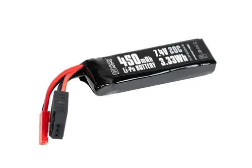 Akumulator LiPo 7,4V 450mAh 20C JST