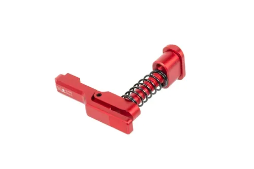 Aluminiowy zwalniacz magazynka Maxx Model Advanced typu C do replik MTW M4 Czerwony