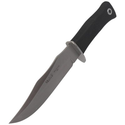 Nóż Muela 21733-G Black Rubber, Satin X50CrMoV15