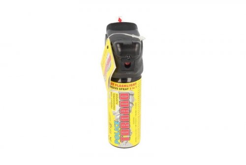 Gaz pieprzowy Police Tornado Spray &amp; Flashlight 50ml (SFL-01-50)