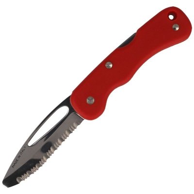 Nóż ratowniczy MAC Coltellerie Folder (697 RESCUE RED)