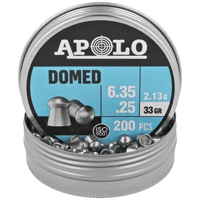 Śrut Apolo Domed 2,13g 6,35/200szt (19912)