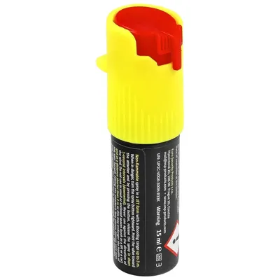 Gaz pieprzowy ESP Hurricane Jet Yellow 15 ml - strumień
