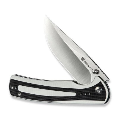 Nóż składany Sencut Regnator White / Black G10, Satin 9Cr18MoV (S24057-3)