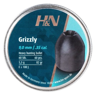 Śrut diabolo H&amp;N Grizzly 9/60szt (96335608202)
