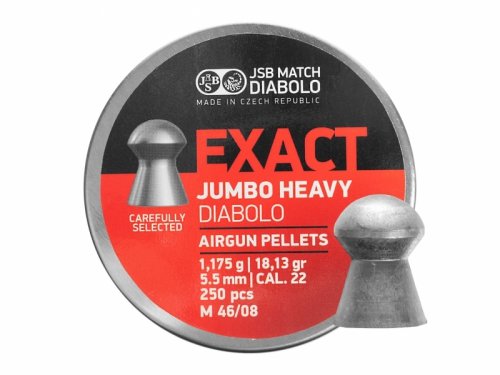 JSB - Śrut diabolo Exact Jumbo Heavy 5,53mm 250szt.
