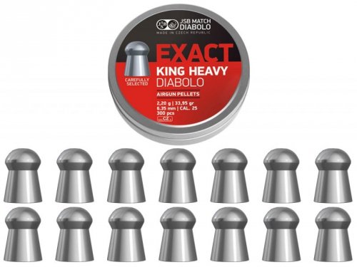 Śrut diabolo Exact King Heavy 2,20g 6,35/300szt. (546398-300)