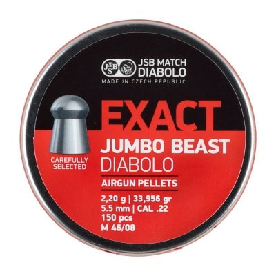 JSB - Śrut diabolo Exact Jambo Beast 5,52mm 150szt.