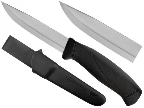 Nóż Morakniv Companion czarny stal nierdzewna