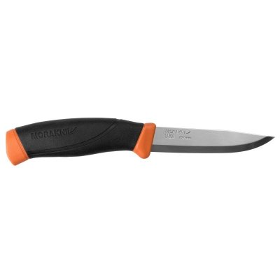 Nóż Morakniv Companion ciemno pomarańczowy stal nierdzewna