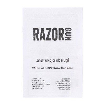 Wiatrówka PCP RGun Aero 4,5mm
