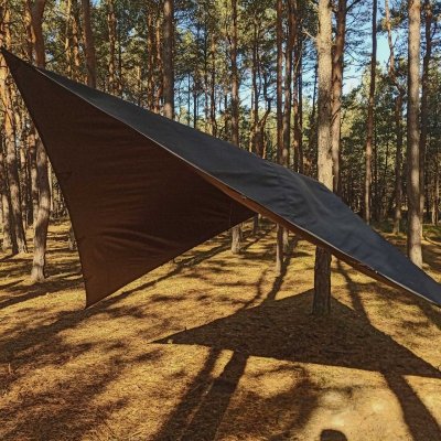 Tarp TigerWood 3x4m - czarny