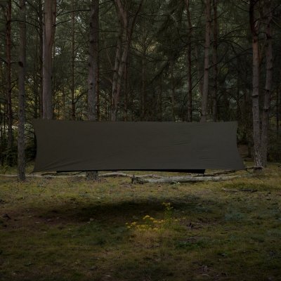 Tarp TigerWood T2 3x3m - ciemny khaki/czarny