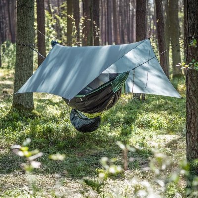 Tarp do spania na ziemi Lesovik ZMORA - silver pine