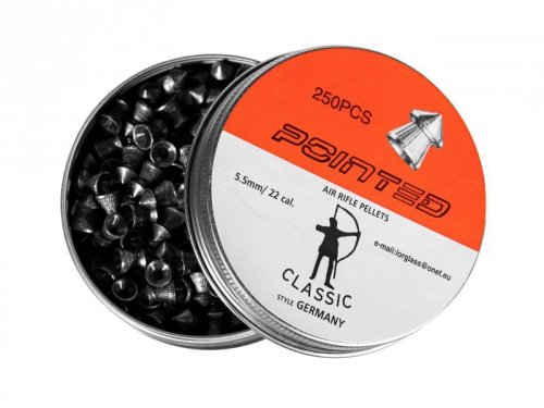 Śrut diabolo Classic Pointed Boxer 5,5/250szt