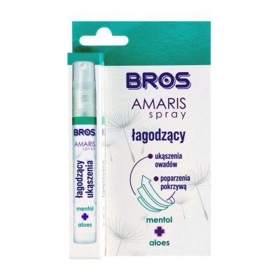 Spray Amaris Bros łagodzący ukąszenia 8 ml.