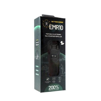 Odstraszacz komarów 2w1 Nitecore EMR10 Lite czarny