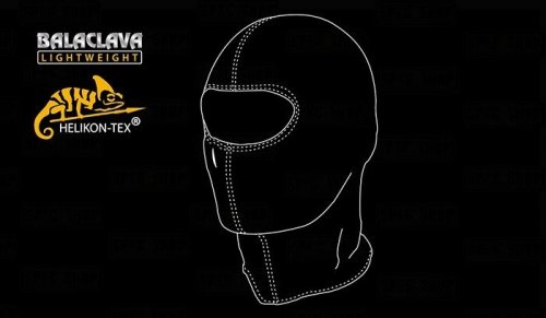 Kominiarka bawełniana - Czarny - CZ-KO1-CO-01