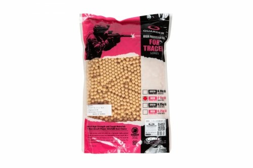 Guarder - Kulki Tracer 0,20g 1kg - czerwone