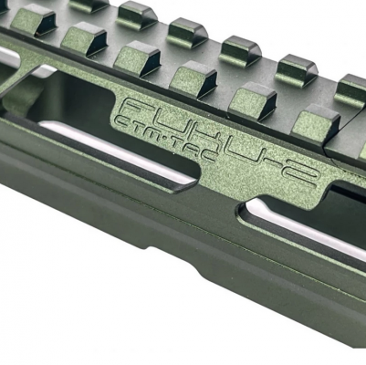 Konwersja CNC Upper Set FUKU-2 CUTOUT (Long) do AAP01/c - Green/Silver