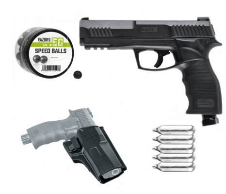 Umarex - Zestaw TP 50 Gen2 (pistolet, 5szt. CO2, 100szt. kulek, kabura)