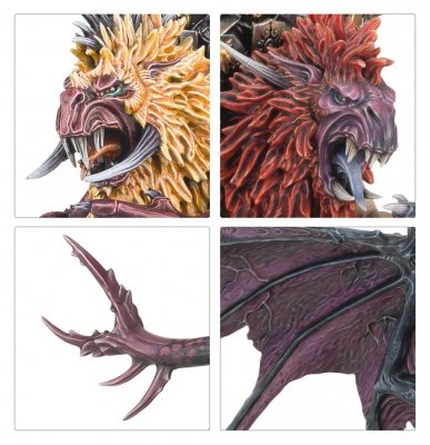 Warriors of Chaos - Chaos Lord on Manticore