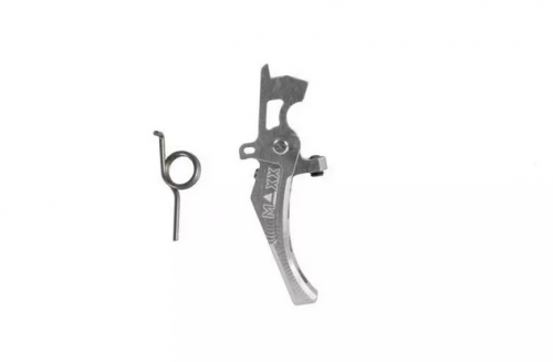 Maxx - Język spustowy CNC Aluminum Advanced Speed Trigger (Style D) - srebrny