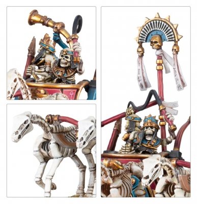 Tomb Kings of Khemri - Skeleton Chariots