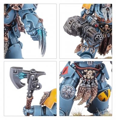 Space Wolves - Wolf Guard Terminators