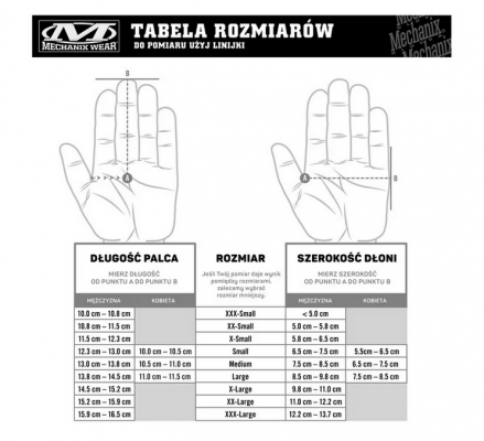 Rękawice FastFit Covert - Black (Roz.XL)