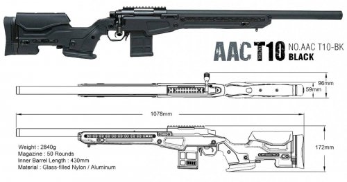 Action Army - Replika AAC T10-BK