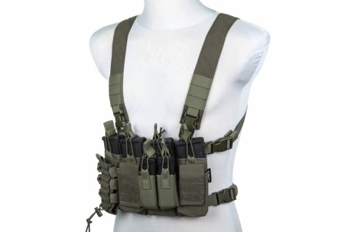 Kamizelka typu Chest Rig - Olive
