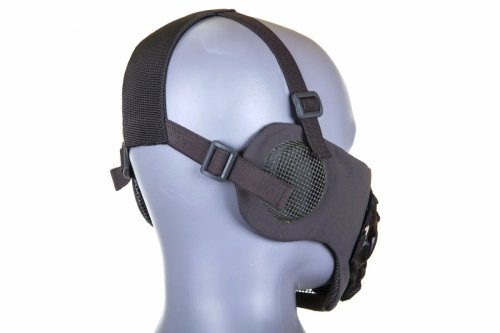 Maska Stalker EVO PLUS Fangs Ear Protection - Szary