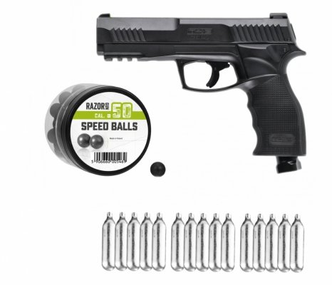 Umarex - Zestaw TP 50 Gen2 (pistolet, 15szt. CO2, 300szt. kulek)