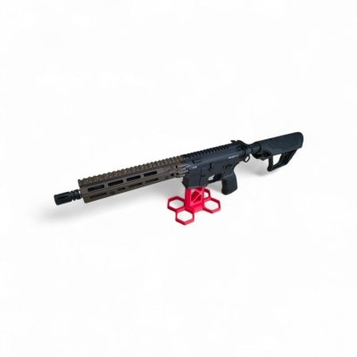 DUPLIKAT: Stojak ekspozycyjny dp replik AEG typu M4/AR15 - czerwony