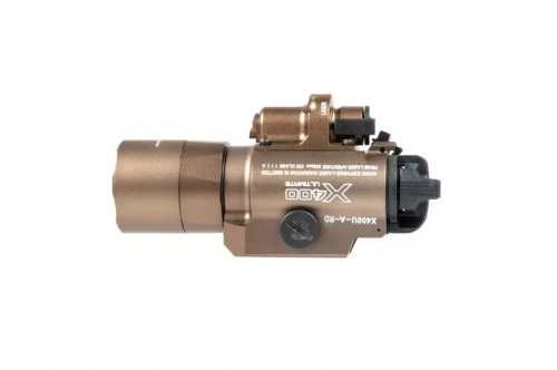 Latarka do pistoletu X400U - TAN