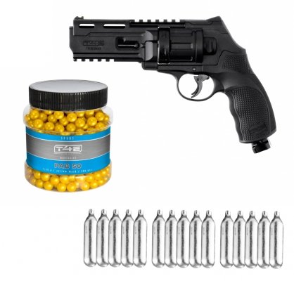 Umarex - Zestaw TR 50 Gen2 (rewolwer, 15szt. CO2, 500szt. kulek z farbą)