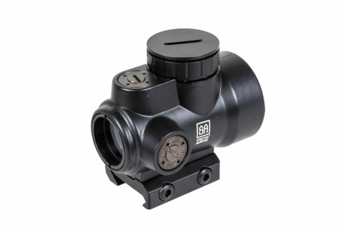Kolimator CORE Focus Red Dot Sight wysoki QD/niski montaż - Czarny