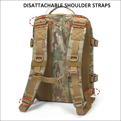 Plecak Molle Plate Carrier Bag for Tactical Vest - Ranger Green